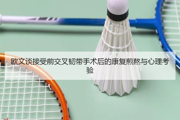 欧文谈接受前交叉韧带手术后的康复煎熬与心理考验